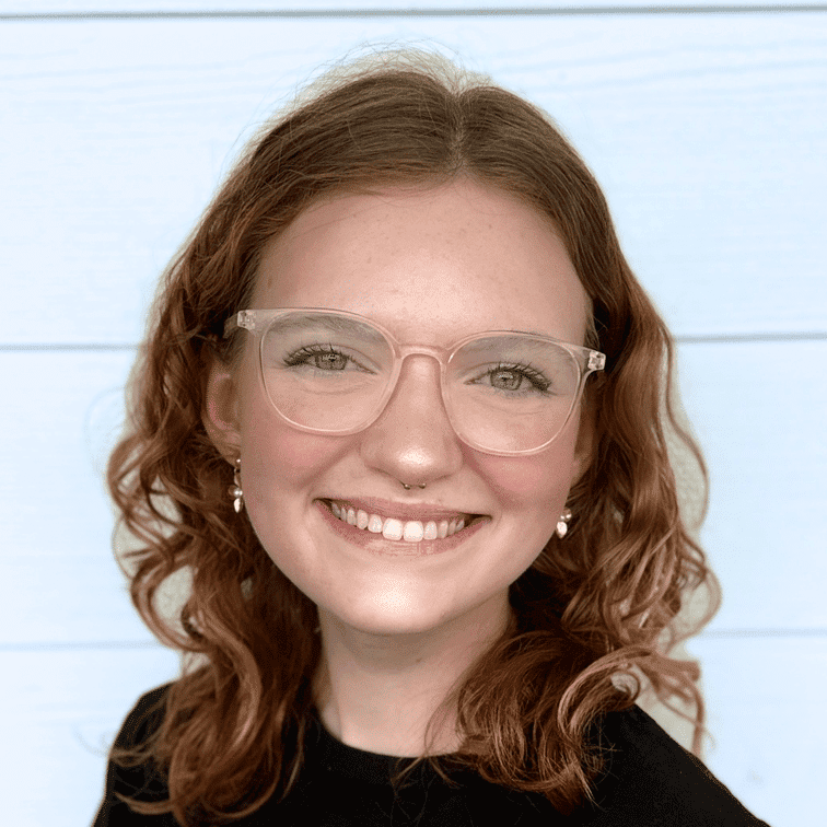 Portrait of Emily Baldwin, a professional stylist at Ashlyn Jamyson Salon & Spa, showcasing their expertise and style.