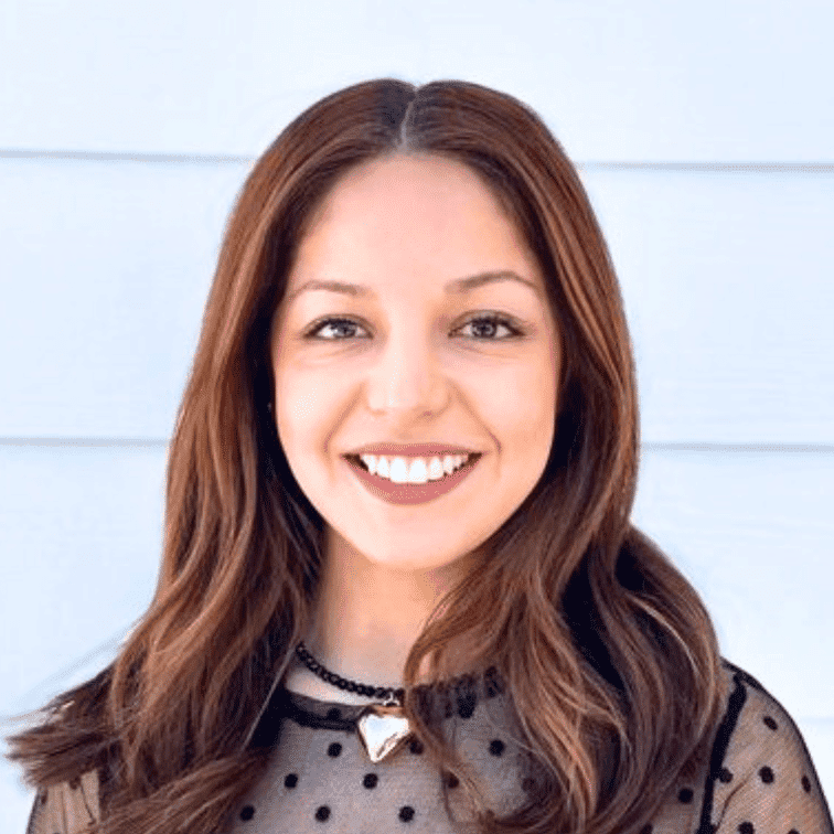 Portrait of Ana Fabiola Flores, a professional stylist at Ashlyn Jamyson Salon & Spa, showcasing their expertise and style.