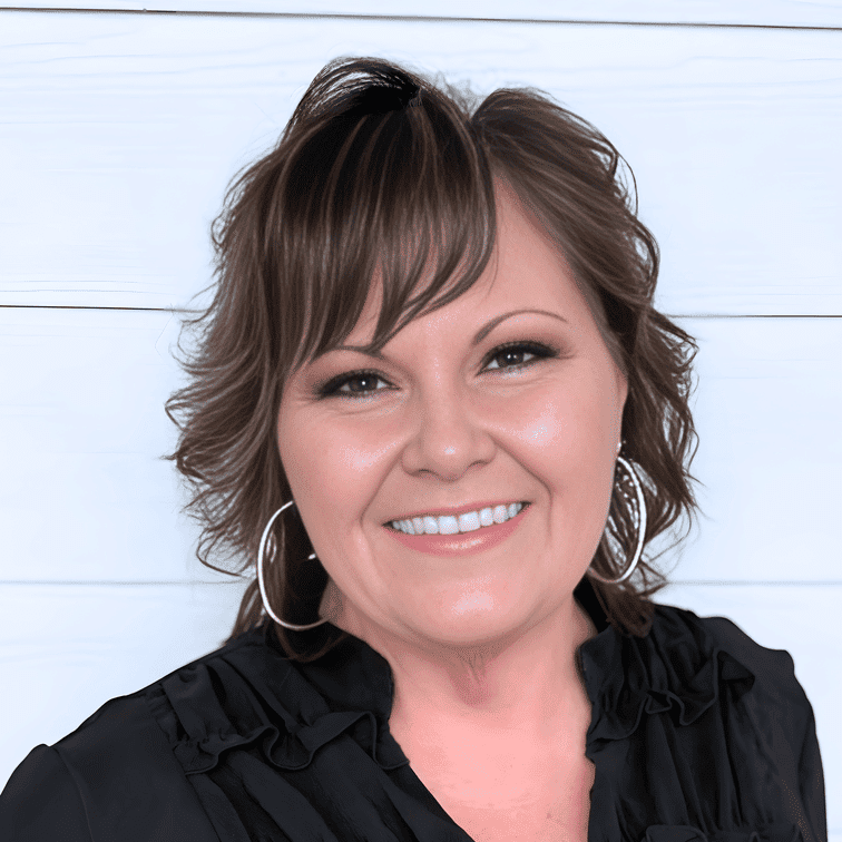 Portrait of Charla Miller, a professional stylist at Ashlyn Jamyson Salon & Spa, showcasing their expertise and style.